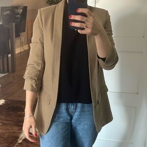 Beige Zara blazer